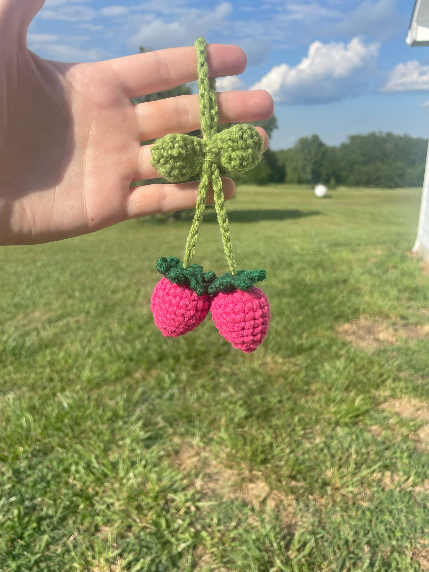 4 in 1 Crochet Fruit Charm Pattern | Easy | No-Sew