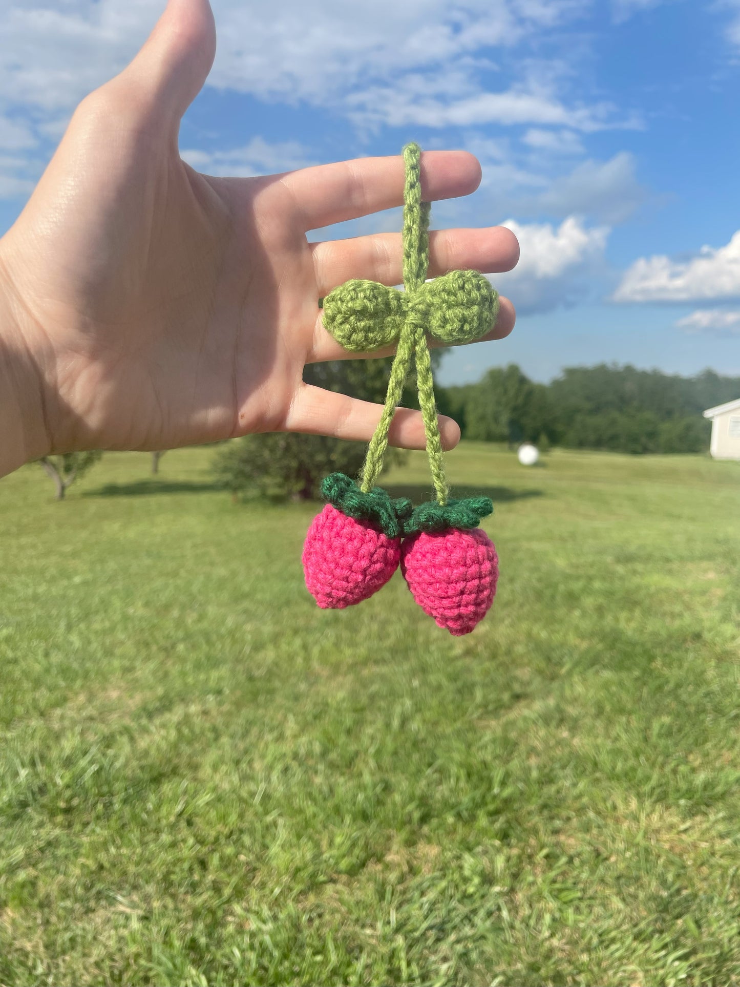 4 in 1 Crochet Fruit Charm Pattern | Easy | No-Sew