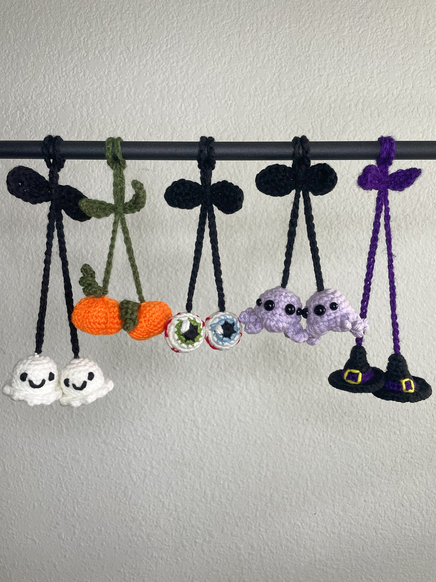 5 in 1 Crochet Halloween Charm Pattern | Easy | No-Sew